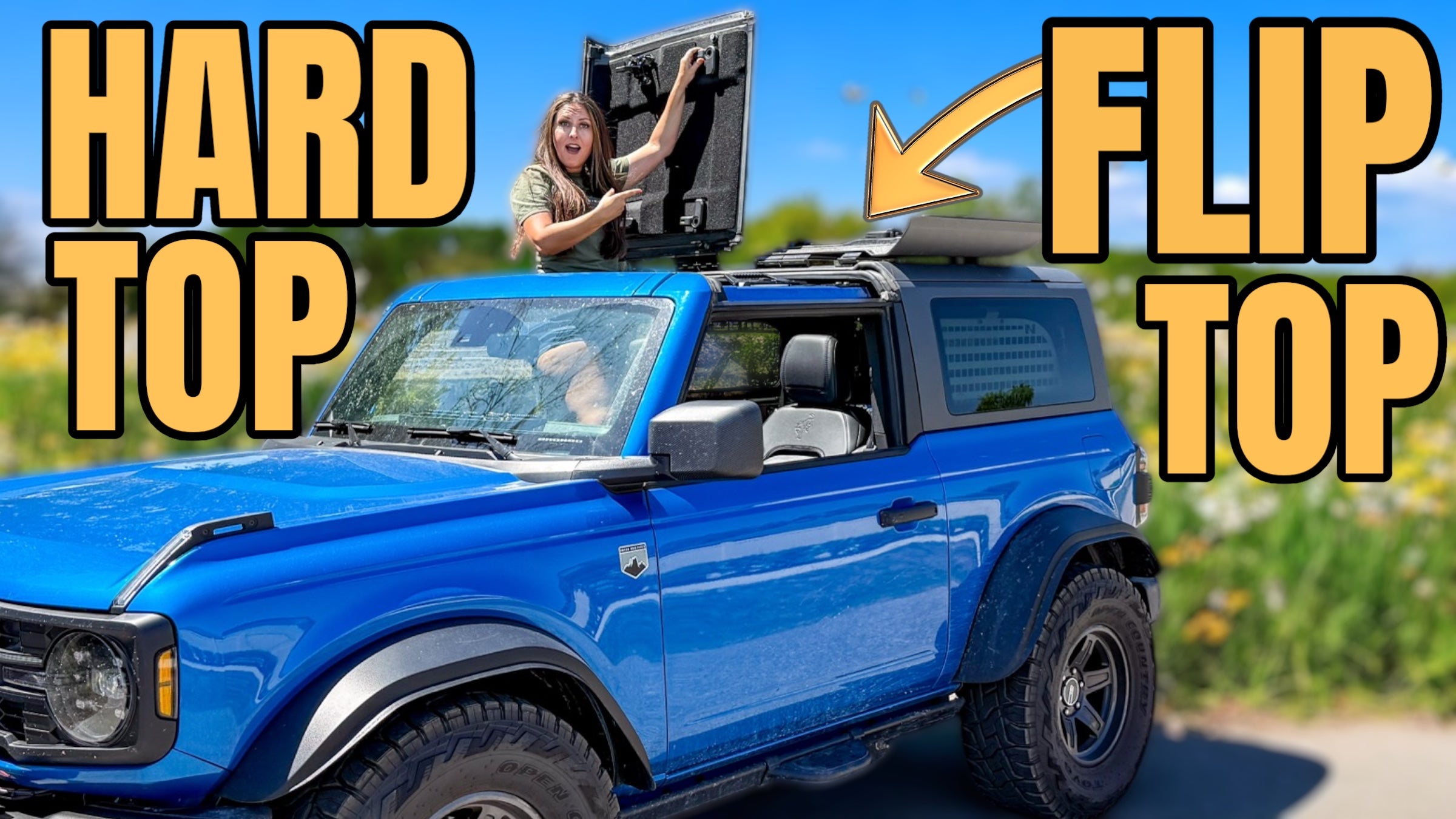 Did THIS Just Make Me Ditch the Bronco Soft Top for Good? | EZ4x4 Flip Top Review & Install