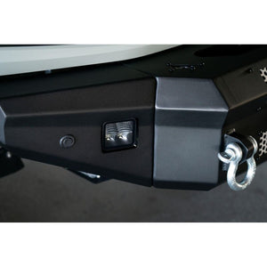 DV8 Offroad MTO Front Bumper Winch Capable w/ Optional Bull Bar/Aux Light Opening for 2021+ Ford Bronco | FBBR-01