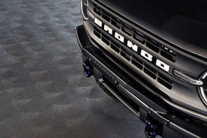 DV8 Offroad Factory Modular Front Bumper Bull Bar for 2021+ Ford Bronco | LBBR-04