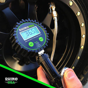 Rhino USA 200 Psi Digital Tire Inflator Gauge | RGAUGE-0200