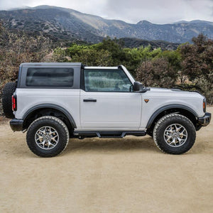 Westin HDX Drop Nerf Step Bars for 2021+ Ford Bronco (2-Door) - Textured Black | 56-14185