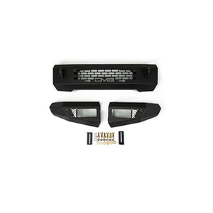 DV8 Offroad OE Plus Series Low-Profile Front Bumper Accommodates 20in Dual Row Light Bar & (4) 3in Pod Light Mount for 2021+ Ford Bronco | FBBR-03