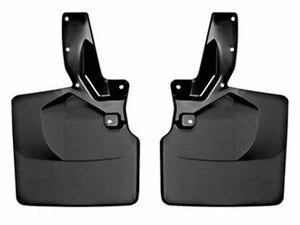 WeatherTech No Drill Mud Flaps for 2021+ Ford Bronco w/ 315 Tires & Plastic bumper Front Set | 110140