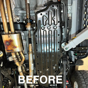 RIVAL Aluminum Gas Tank Skid Plate 2024+ Ford Ranger Raptor | rll2333.1889.1.6