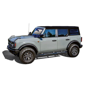 Westin PRO TRAXX 4 Oval Nerf Step Bars - Textured Black for 2021+ Ford Bronco 4-Door | 21-24195