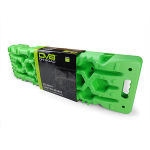 DV8 Offroad Recovery Traction Boards w/ Carry Bag - Green | RTB1-01GN