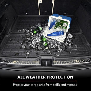 3D Maxpider Kagu Black Cargo Liner for 2021+ Ford Bronco 4-Door | M1FR1491309