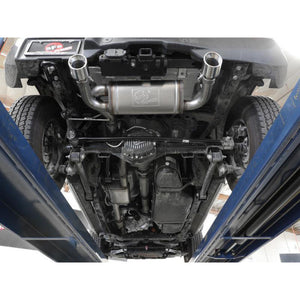 aFe Vulcan 3in. to 2.5in. SS Cat-Back 2.3L & V6-2.7L - Polished for 2021+ Ford Bronco | 49-33138-P