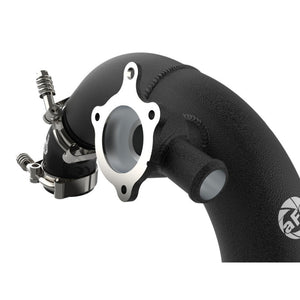 aFe Power BladeRunner 3 IN Aluminum Hot Charge Pipe 2.3L Black for 2021-2024 Ford Bronco | 46-20578-B