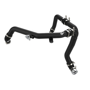 aFe BladeRunner 2.25 IN to 2.5 IN Aluminum Hot Charge Pipe Black for 2021+ Ford Bronco 2.7L | 46-20588-B