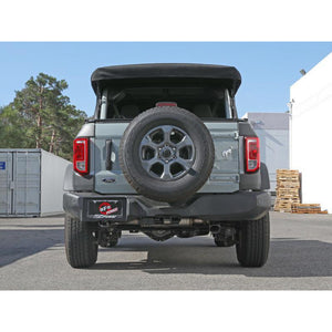 aFe Apollo GT 3in 409 SS Cat-Back Exhaust 2.3L & 2.7L w/ Polished Tips for 2021 Ford Bronco | 49-43136-P