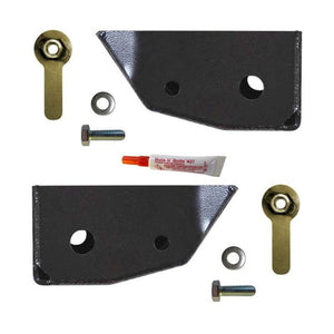 Skyjacker Rear Lower Shock Skid Plates Kit for 2021+ Ford Bronco | FB21RSS