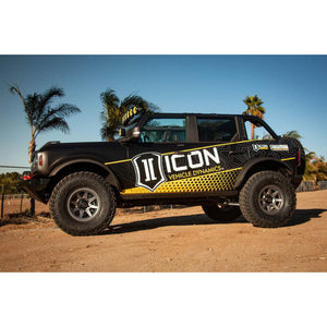 ICON Rebound Pro 17x8.5 6x5.5 0mm Offset 4.75in BS 106.1mm Bore Titanium Wheel