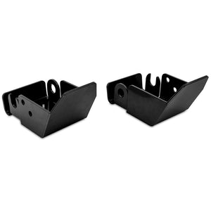 Mishimoto Borne Off-Road Rear Shock Skid Plates for 2021+ Ford Bronco | BNSD-BR-21RSBK