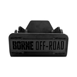 Mishimoto Borne Off-Road Rear Shock Skid Plates for 2021+ Ford Bronco | BNSD-BR-21RSBK