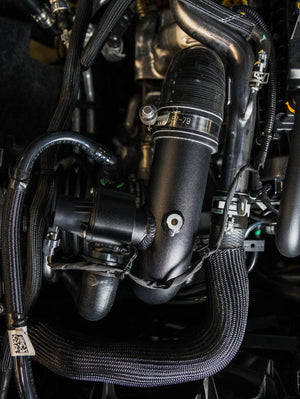Mishimoto Performance Intercooler Pipe Kit Polished & Black for 2021-2024 Ford Bronco 2.3L | MMICP-BR23-21MWBK