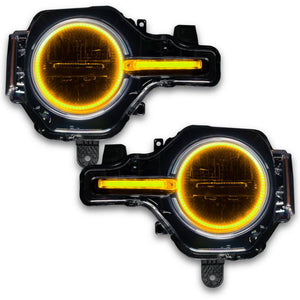 Oracle Headlight Halo Kit w/DRL Bar - Base Headlights ColorSHIFT -w/No Controller for 2021+ Ford Bronco