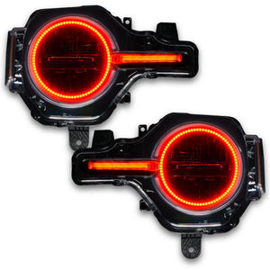 Oracle Headlight Halo Kit w/DRL Bar - Base Headlights ColorSHIFT -w/No Controller for 2021+ Ford Bronco