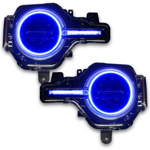 Oracle Headlight Halo Kit w/DRL Bar - Base Headlights ColorSHIFT -w/No Controller for 2021+ Ford Bronco