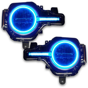 Oracle Headlight Halo Kit w/DRL Bar - Base Headlights ColorSHIFT -w/No Controller for 2021+ Ford Bronco