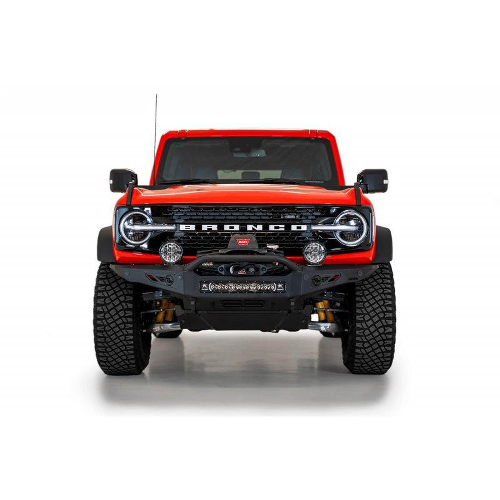 Addictive Desert Designs Rock Fighter Front Bumper - Hammer Black for 2021+ Ford Bronco | F230181060103