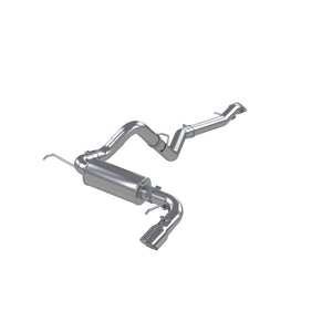 MBRP 3" Cat-Back Single Side Exit 2021+ Ford Bronco 2.3L/2.7L EcoBoost Black Aluminized Steel