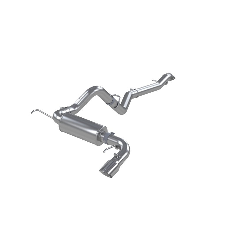 MBRP 3" Cat-Back Single Side Exit 2021+ Ford Bronco 2.3L/2.7L EcoBoost Black Aluminized Steel