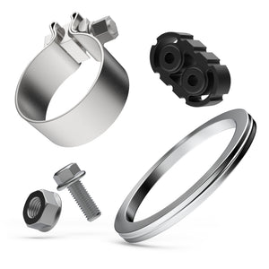 MagnaFlow I-4 Axle-Back Exhaust w/ Dual Split Rear Style Exit- Black Tips for 2021+ Ford Bronco 2.3L | 19555