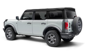 Bushwacker Trail Armor Rear Corner (2pc Rear) Textured Black 21-25 Ford Bronco (2/4 Door) | 14124
