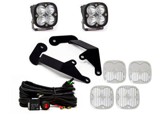 Baja Designs 21+ Ford Bronco Sport Squadron Pro Spot LED Light Pods - Clear | 447686