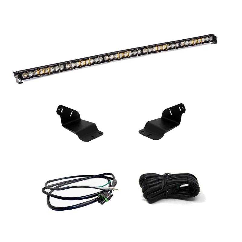 Baja Designs 2021+ Ford Bronco Roof Light Bar Kit 50 S8 w/Upfitter | 447758UP