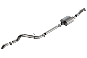 Borla 2.3L T-304 Stainless Steel Cat-Back Touring Exhaust - Brushed - 2021+ Ford Bronco 2Dr/4Dr | 140897
