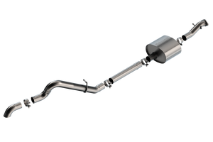 Borla 2.7L T-304 Stainless Steel High Clearance Cat-Back S-Type Exhaust - Brushed for 2021+ Ford Bronco | 140902