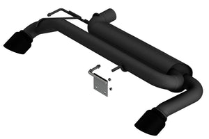 Borla 2.3L Touring Axle Back Exhaust w/ Black Coated Tips for 2021+ Ford Bronco | 11973CB