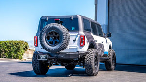 Borla 2.3L Touring Axle Back Exhaust w/ Black Coated Tips for 2021+ Ford Bronco | 11973CB