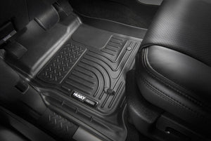 Husky Liners 2021+ Ford Bronco 2 Door Weatherbeater Front & 2nd Seat Floor Liners - Black | 95311
