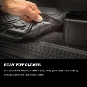 Husky Liners 2021+ Ford Bronco 2 Door Weatherbeater Front & 2nd Seat Floor Liners - Black | 95311