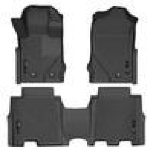 Husky Liners 2021+ Ford Bronco 4 Door Weatherbeater Front & 2nd Seat Floor Liners - Black | 95301