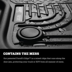 Husky Liners 2021+ Ford Bronco 4 Door Weatherbeater Front & 2nd Seat Floor Liners - Black | 95301