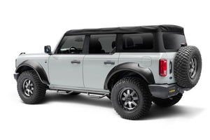 N-Fab Textured Black Wheel to Wheel Nerf Bars for 2021+ Ford Bronco 4 Door | F2172B-TX