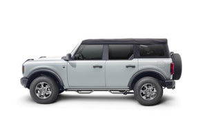 N-Fab Textured Black Wheel to Wheel Nerf Bars for 2021+ Ford Bronco 4 Door | F2172B-TX