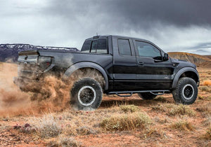 N-Fab Textured Black Wheel to Wheel Nerf Bars for 2021+ Ford Bronco 4 Door | F2172B-TX