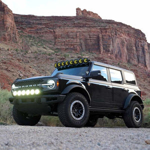 KC HiLiTES Gravity LED Pro6 - 39" Light Bar Kit - for 2021+ Ford Bronco Front Bumper | 91341