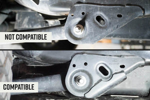 DV8 Off Road Trailing Arm Skid Plates w/ OEM Skid for 2021+ Ford Bronco | SPBR-05
