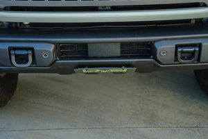 DV8 Offroad Slanted Front License Plate Relocation for Capable Bumper for 2021+ Ford Bronco | LPBR-05