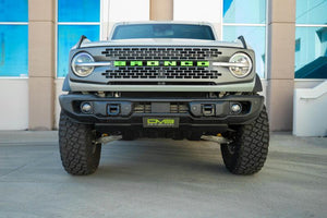 DV8 Offroad Slanted Front License Plate Relocation for Capable Bumper for 2021+ Ford Bronco | LPBR-05