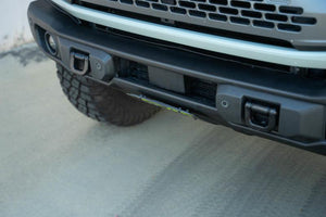 DV8 Offroad Slanted Front License Plate Relocation for Capable Bumper for 2021+ Ford Bronco | LPBR-05