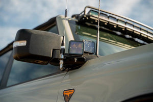 DV8 Offroad A-Pillar Dual LIght Pod Drop Mounts for 2021+ Ford Bronco | LBBR-08