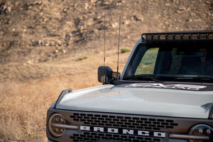 DV8 Offroad A-Pillar Dual LIght Pod Drop Mounts for 2021+ Ford Bronco | LBBR-08