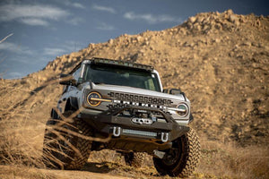 DV8 Offroad A-Pillar Dual LIght Pod Drop Mounts for 2021+ Ford Bronco | LBBR-08